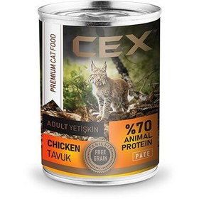 Resim Cex Pate Tahılsız Tavuklu Kedi Konservesi 415 Gr 