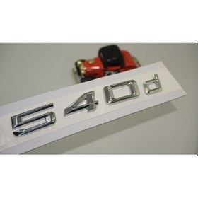 Resim Dk Tuning Bmw 540d Bagaj Krom Metal Yazı Logo Arma 