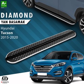 Resim S-Dizayn Hyundai Tucson 3 Diamond Krom Yan Basamak 173 Cm 2015-2020 