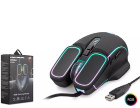 Resim HADRON BOMBER G350 OYUNCU MOUSE KABLOLU 6400 DPI RGB 1.5M 