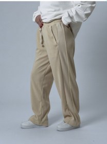 Resim Cocopelli Oversize Bej Kadın Baggy Eşofman Coc2530 
