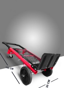 Resim PROXTECH Pratik Genel Kuklanım Yükseklik Ayarlı Çok Amaçlı El Arabası Yük Taşıma Arabası 