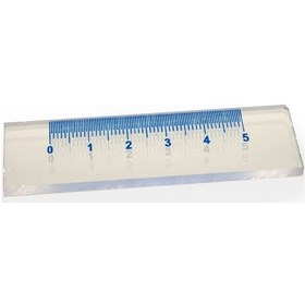 Resim Cetvel (5 Cm. Saydam Mikroskop İçin) 