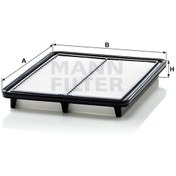 Resim MANN C3033 HAVA FİLTRESİ SORENTO 02-10 2.5 CRDI 