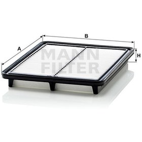 Resim MANN C3033 HAVA FİLTRESİ SORENTO 02-10 2.5 CRDI 