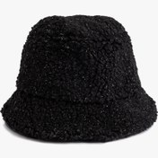 Resim Kadın Peluş Bucket Şapka 