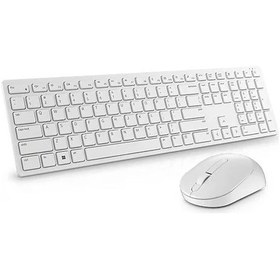 Resim Dell Km5221w Kablosuz Klavye Mouse Set Eng-beyaz Diğer 