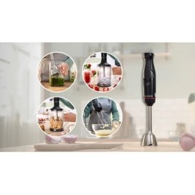 Resim Bosch MSM4B654 Serie 4, El Blenderı, ErgoMaster, 1000 W, Siyah, Antrasit 