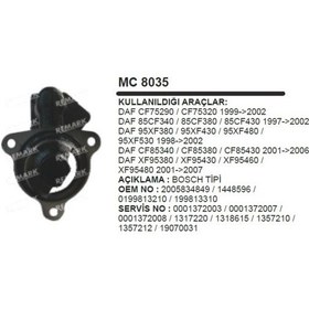 Resim Pinyon Kapagi Bosch 372.Daf Cf85 Xf95 75Cf 504634488 