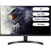 Resim LG 27ML60MP-B 27" 1ms 75Hz (HDMIx2+VGAx1) Radeon Freesync FHD IPS Monitör 