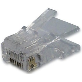 Resim Beek Modüler Fiş, Category 6 Cat.6 , Rj45, 8p8c, Zırhsız/unshielded, Yuvarlak Kablo Tipi, Altın Kaplama Kalınlığı 0,8µ-136612 