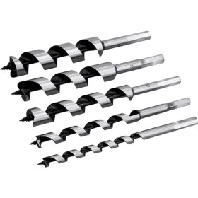 Resim 48545 5 Pc 200 mm Wood Auger Bit Set 