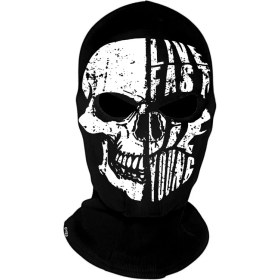 Resim Gyes Lıve Fast Young Maskesi Motor Buff Balaklava Koruyucu Kar Yüz Maskesi 