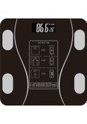 Resim Jeehugo Usb Şarjlı 26 Cm Siyah Vücut Yağlığı Analizi Dijital Terazi 