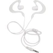 Resim Prettyia 3.5mm Earhook Su Geçirmez Spor / Koşu / Açık Havada Kulaklık Kulaklık Kulak Kulaklık Kulaklık Iphone Samsung Ipod Mp3 Mp4 ve Diğer 3.5mm Jack Cihazları Beyaz(Yurt Dışından) 