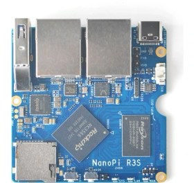 Resim Friendlyelec Nanopi R3S-LTS With Case - (1GB RAM 0GB eMMC) 