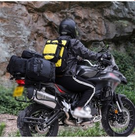 Resim Novahub Büyük Kapasiteli Su Geçirmez Motosiklet Çantası Paketi - 10/20/30l 