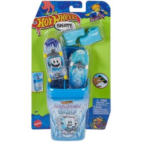 Resim Hot Wheels Skate İkili Parmak Kaykay ve Kutu Seti HTP10-HVK76 