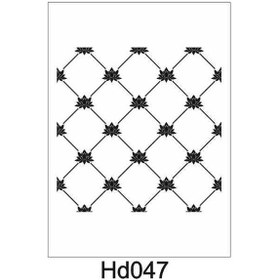 Resim Duvar Dekor Stencil Şablon 40X40 Hd-047 