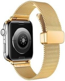 Resim PSR aksesuar Rose Gold KRD-85 Metal Zore Kordon-Rose Gold Watch 42mm ile uyumlu 
