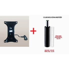 Resim Cemre Ticaret Tek Kollu Mekanizma+60'lık Siyah Amortisör 