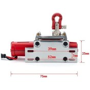 Resim Pazly Vinç Ve Uzaktan Uyumlu Trx-4 Traxxas Sistemi Scx10 Rc Kumandalı Geeroyoo Axial 1/8 1/10 - Qv 