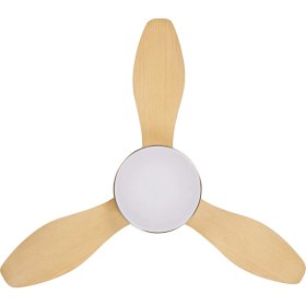 Resim Işıklı Tavan Vantilatörü Gümüş,uzaktan Kumandalı, 6 Fan Hızı, 3 Işık Modu, LED Aydınlatmalı 