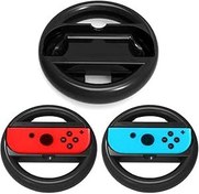 Resim OSTENT 2 x Racing Steering Wheel Handle Grip for Nintendo Switch Joy-Con Controller 