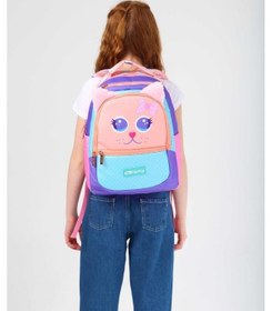 Resim Kaukko Kids Sırt Çantası Cute Face Cat L5142 