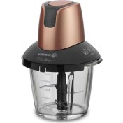 Resim Korkmaz Pro Magic 4 Bıçaklı RosagoldSiyah Cam Doğrayıcı 