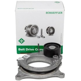 Resim Bmw F20 Kasa 116d 2015 Sonrası B37 Motor Kayış Gergi Kütüğü INA Marka 534069210 - 11288579118 