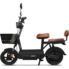 Resim Mondial Bomber Elektrikli Motosiklet Siyah 