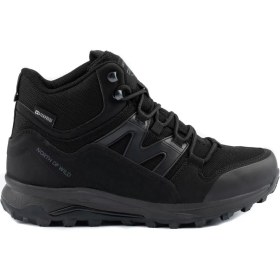 Resim North Of Wild Poss Siyah Waterproof Su Geçirmez Erkek Uzun Outdoor Bot 
