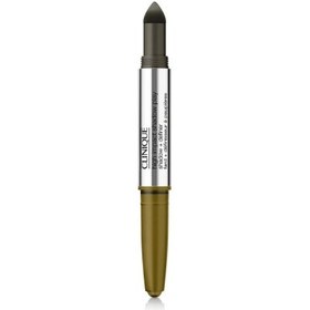 Resim Clinique High Impact Shadow Play Çift Taraflı Kalem Far - Mixed Green 