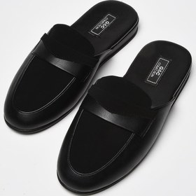 Resim GC Erkek Poli Taban Nubuklu Ev Terlik Siyah 375 