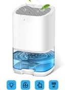 Resim DEMPOWER 1000ml Su Hazneli Led Işıklı Nem Alma Cihazı 