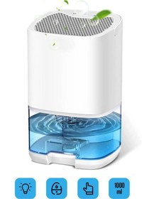 Resim DEMPOWER 1000ml Su Hazneli Led Işıklı Nem Alma Cihazı 