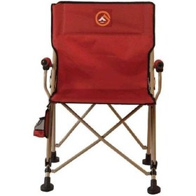 Resim Famedall Marik Kırmızı Katlanır Kamp Sandalyesi 