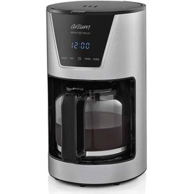 Resim Arzum AR3081-0600 Brewtime Delux Filtre Kahve Makinesi, Inox 