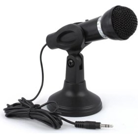 Resim Powermaster Yw-30 3.5mm Jacklı Masaüstü Bilgisayar Kürsü Mikrofon Siyah 