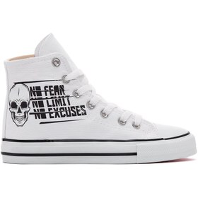Resim Kadın Beyaz Bilekli Sneaker 