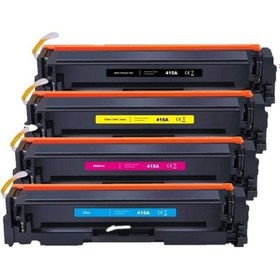 Resim Safir Toner Hp 415a-w2030a Laserjet Pro Mfp M479dw - M479fdn Cmyk 1 Set Çipsiz Uyumlu Toner 