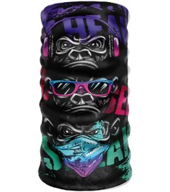 Resim Bebo Store Extreme Spor Motor Ve Bisiklet Kullananlara Özel Desenli Buff Boyunluk Bandana Balaklava - 3 Maymun 