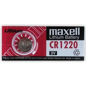 Resim Maxell CR1220 Lityum Düğme Pil 