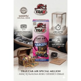 Resim Klima Fresh Temizleyici Klima Bombası Koku Giderici NARCOSE150 ml 