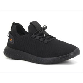 Resim soElite Air Sneakers Unisex Rahat Ergonomik Siyah Nefes Alabilen Bağcıklı Esnek Tabanlı Günlük Spor Ayakkabı 