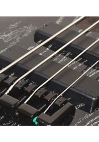Resim Cort B4 20thbex Bas Gitar 4 Telli Özel Seri - Egzotik Siyah 