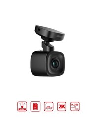 Resim Hıkvısıon Ae-dc5013-f6 Mikrofon G-sensörlü 2k Araç İçi Kamera Wifi Ses Kontrolü Ve Adas Kontrolü 