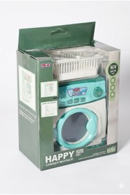 Resim TOYFEST Happy Çamaşır Makinası 20 cm (Sesli ve Işıklı Değildir!) 