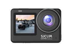 Resim Sjcam SJ10 Pro Dual Screen Wi-Fi 4K UHD Aksiyon Kamerası Siyah 